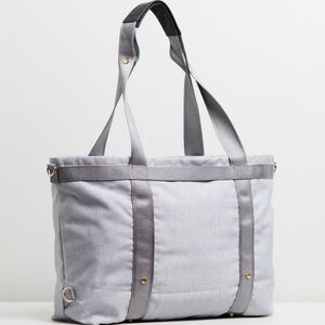 ANDI Gray Large Alchemist Convertible Tote Crossbody Backpack Bag
